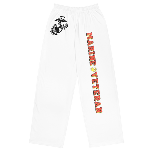 Marine Veteran Unisex Wide-Leg Pants
